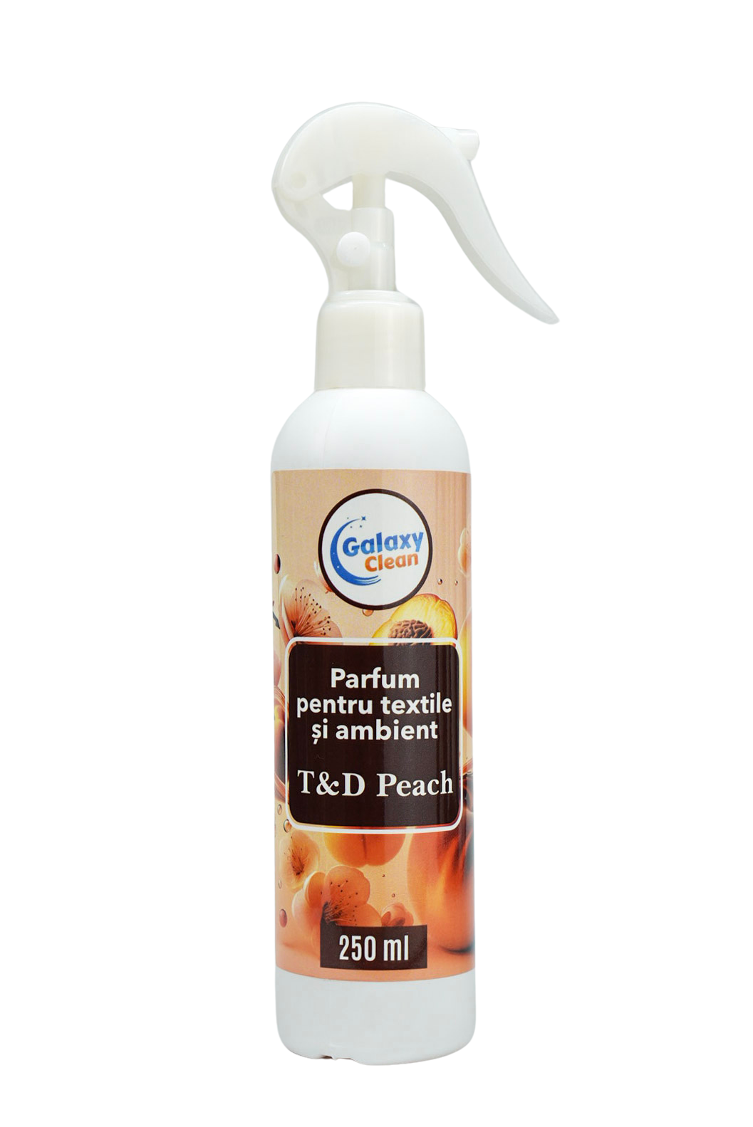 Parfum pentru textile și ambient – T&D Peach, 250 ml