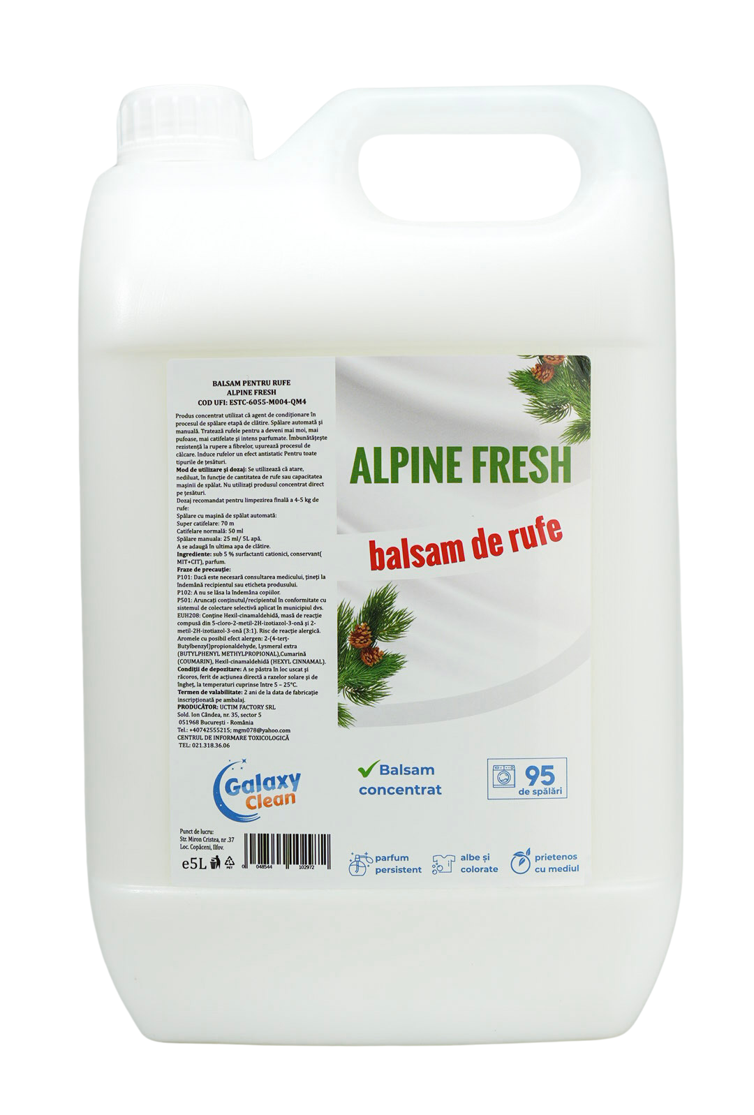 Balsam Rufe Alpine Fresh 5L