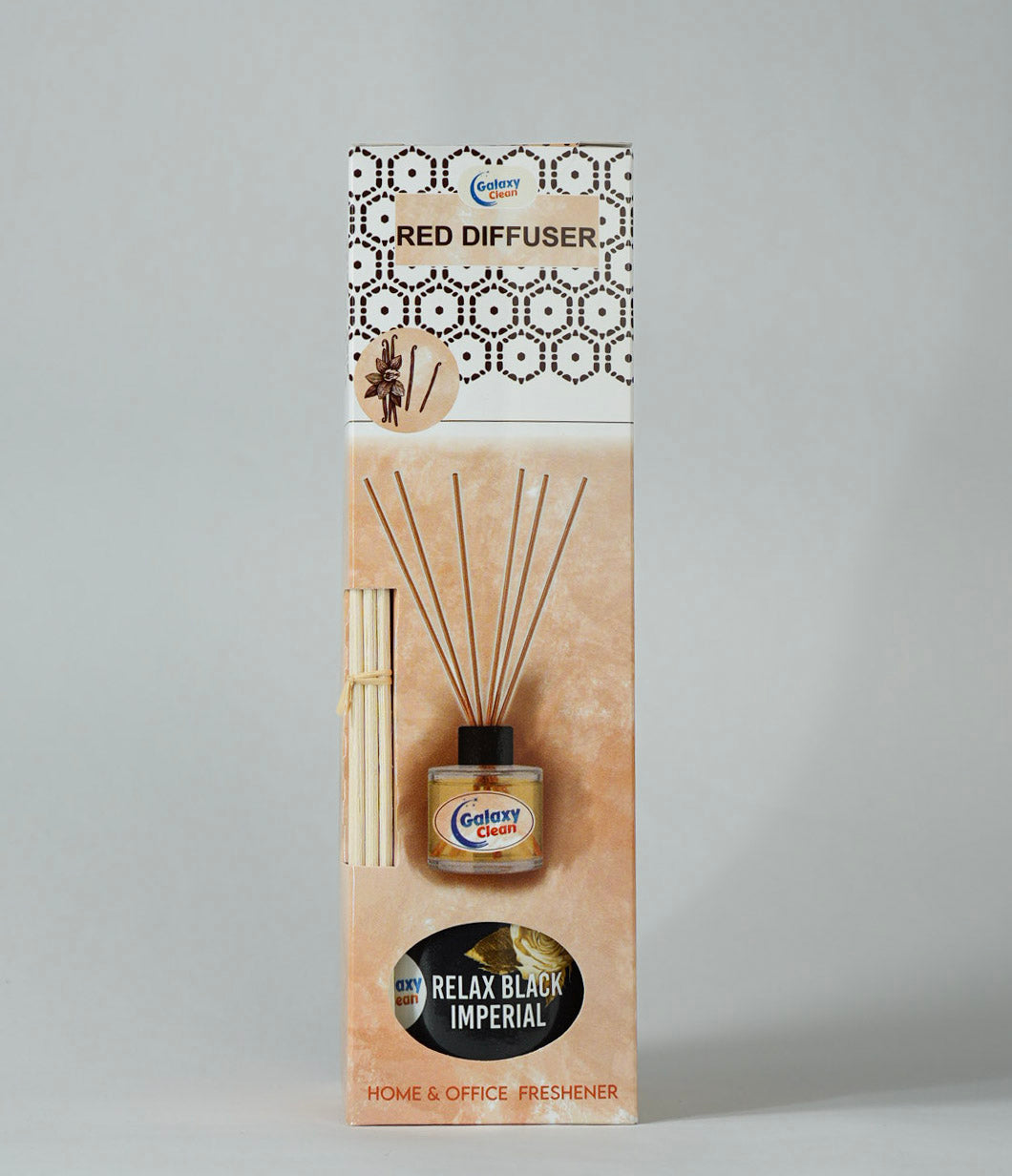 Parfum de cameră cu bețișoare – Relax Black Imperial by Galaxy Clean, 100 ml