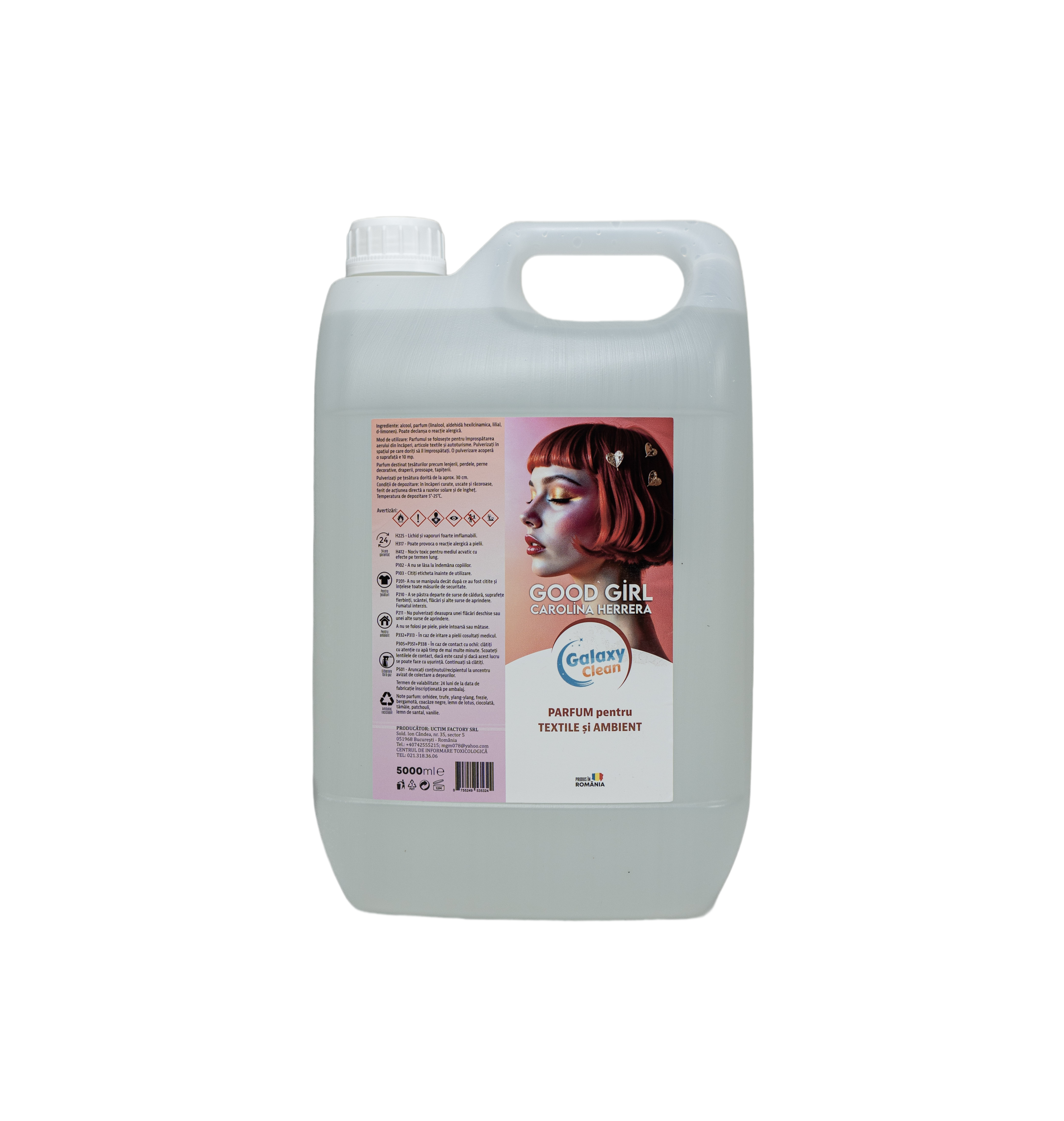 PARFUM PENTRU TEXTILE SI AMBIENT - GOOD GIRL, 5L