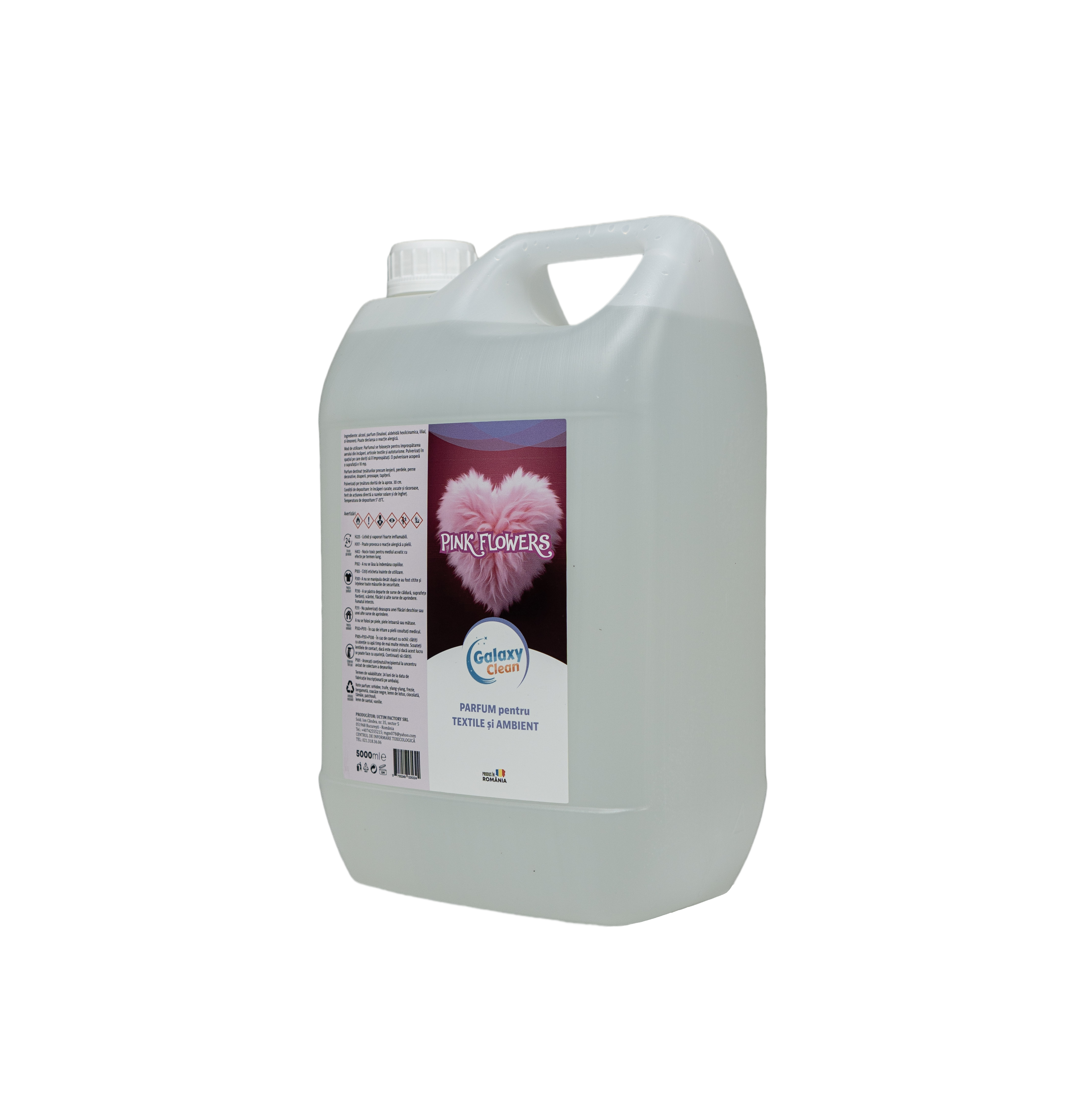PARFUM PENTRU TEXTILE SI AMBIENT - PINK FLOWERS, 5L