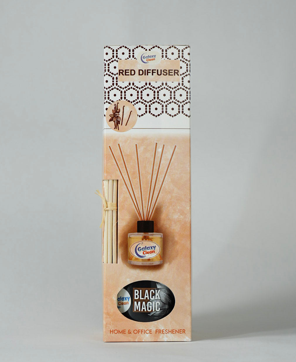 Parfum de cameră cu bețișoare – Black Magic by Galaxy Clean, 100 ml