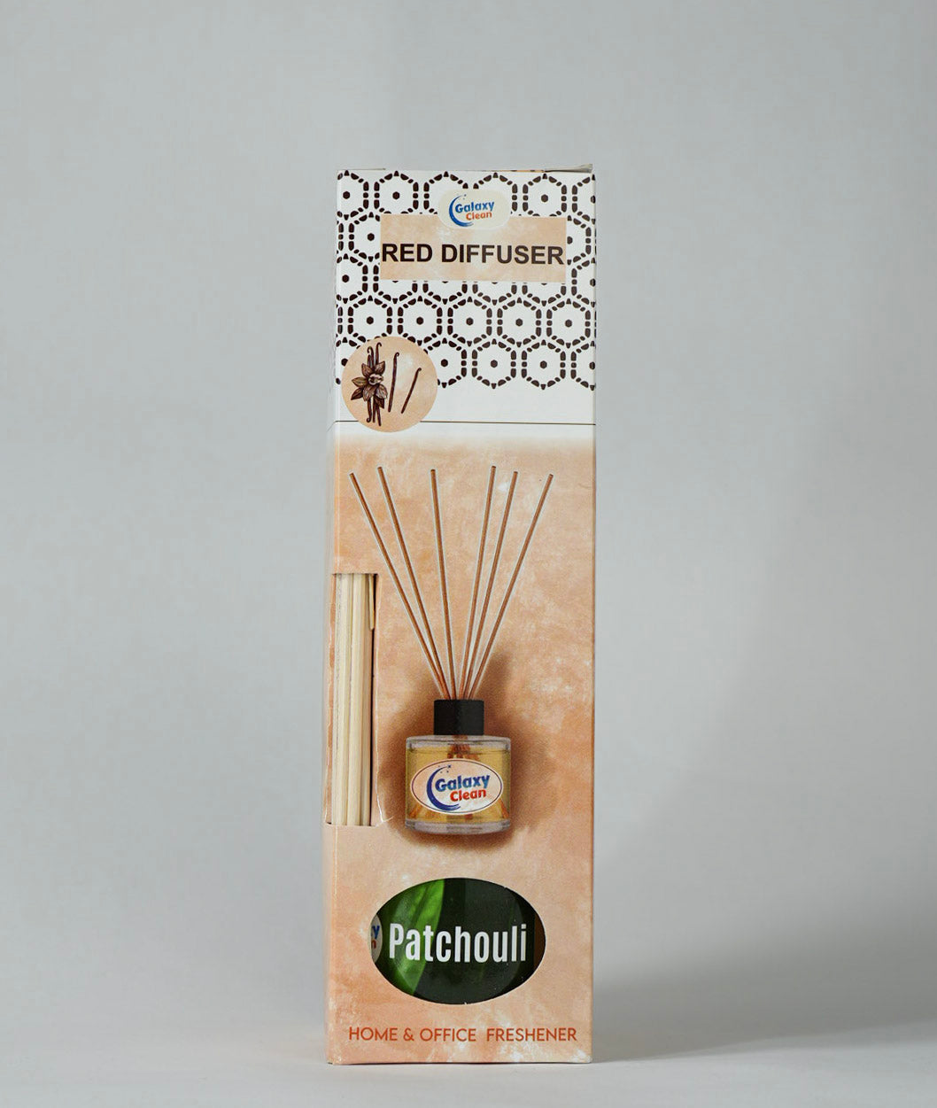 Parfum de cameră cu bețișoare – Patchouli by Galaxy Clean, 100 ml