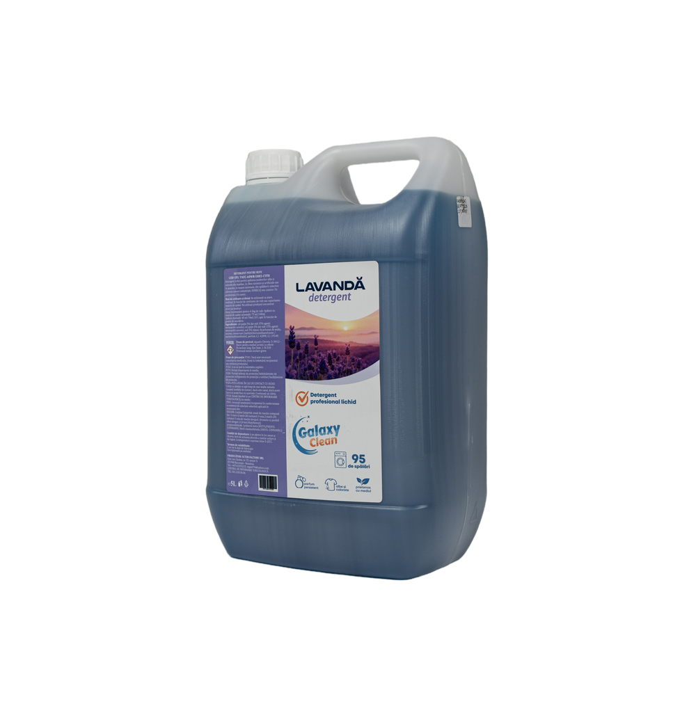 DETERGENT LICHID DE RUFE LAVANDĂ 5L (0.62 ron/spalare)