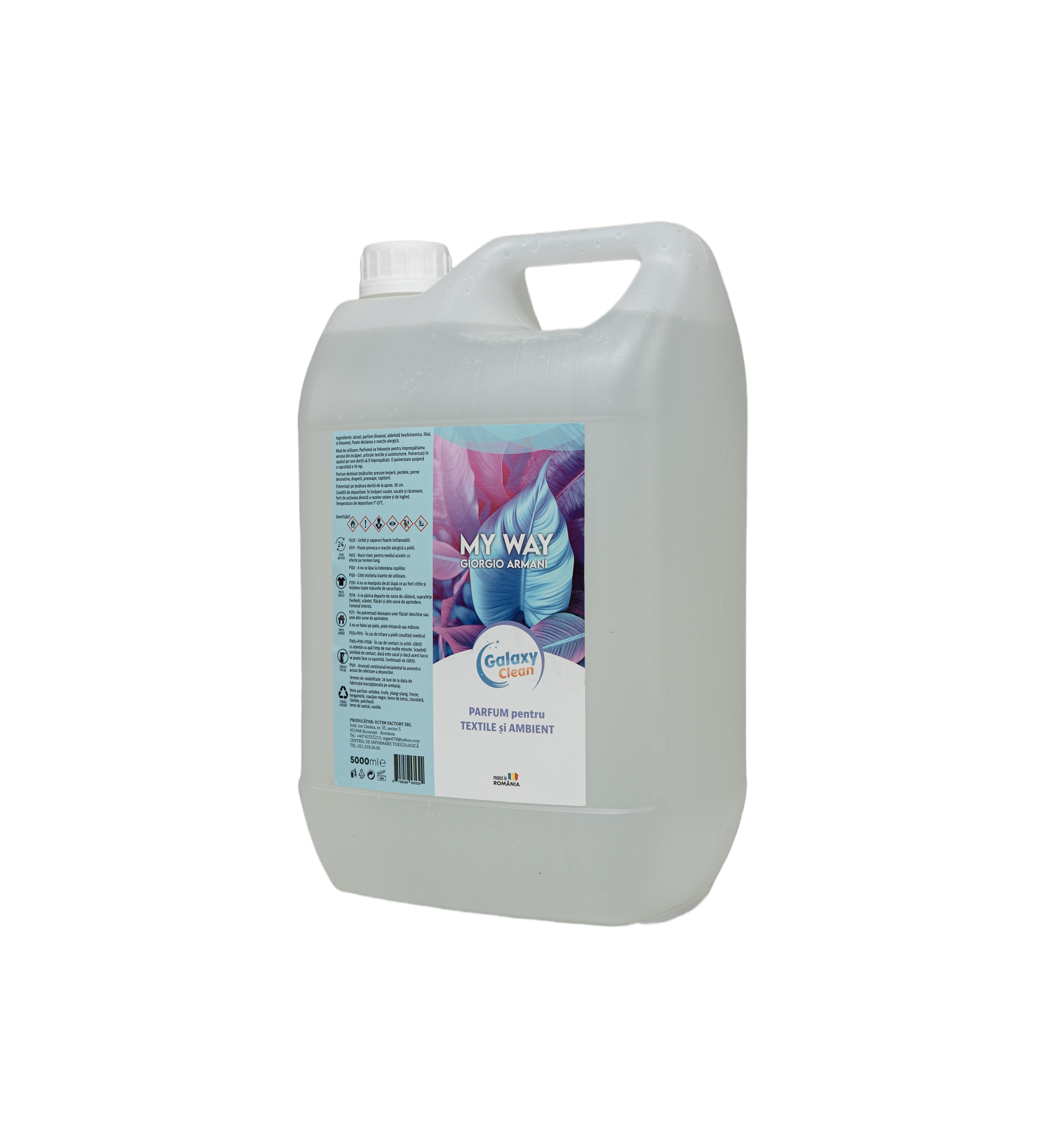 PARFUM PENTRU TEXTILE SI AMBIENT - MY WAY, 5L