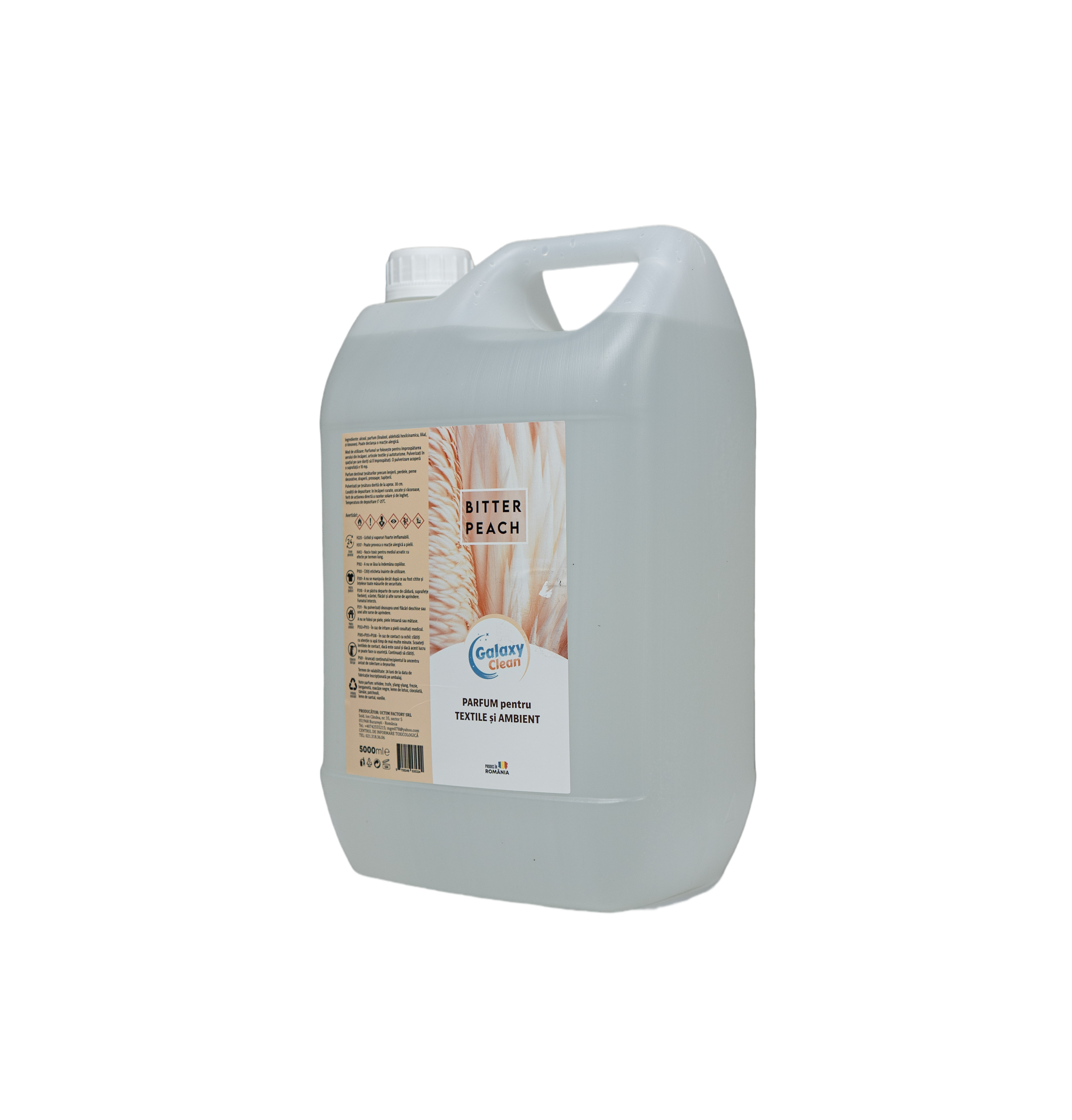 PARFUM PENTRU TEXTILE SI AMBIENT - BITTER PEACH, 5L