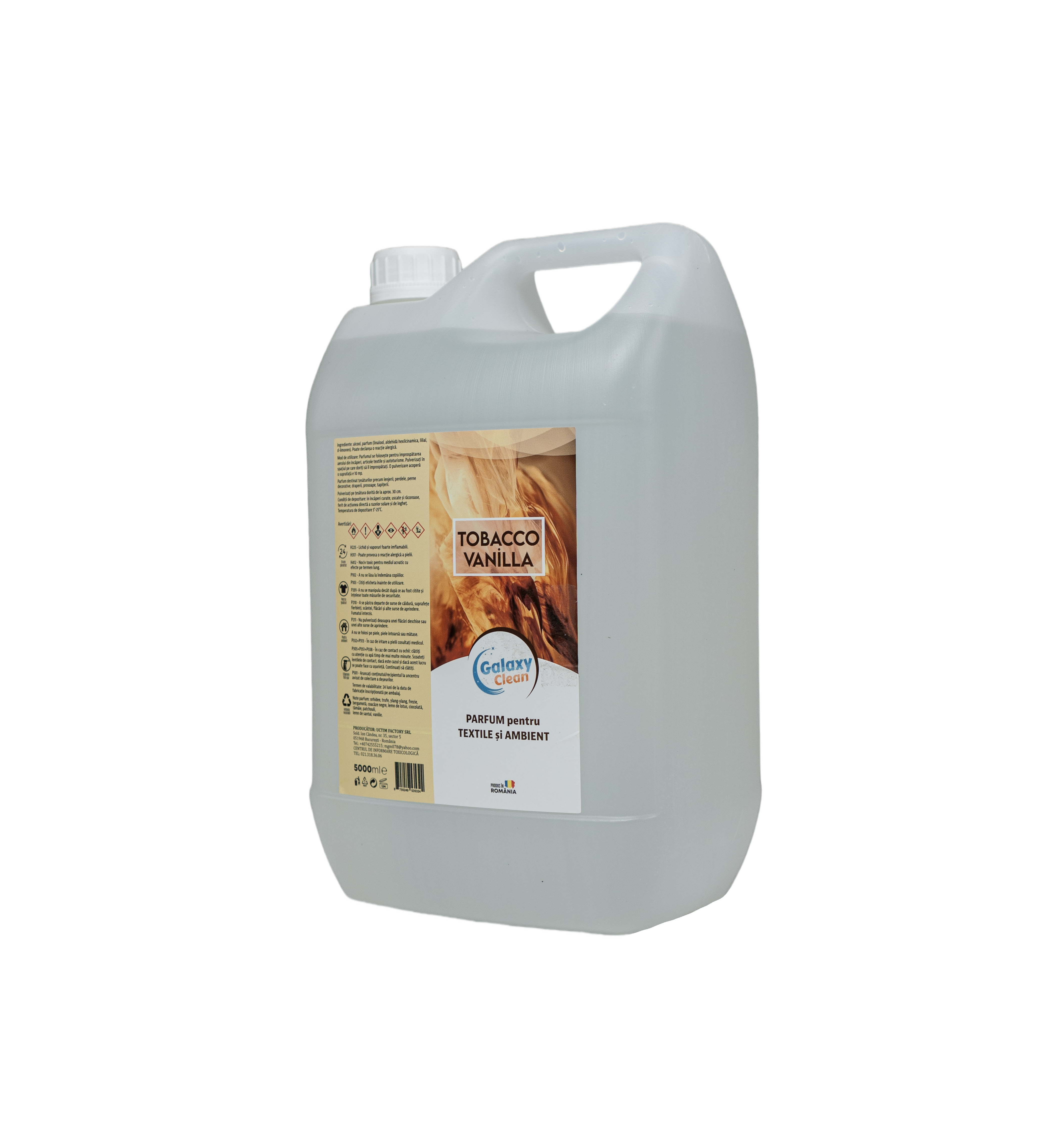 PARFUM PENTRU TEXTILE SI AMBIENT - TABACCO VANILLA, 5L