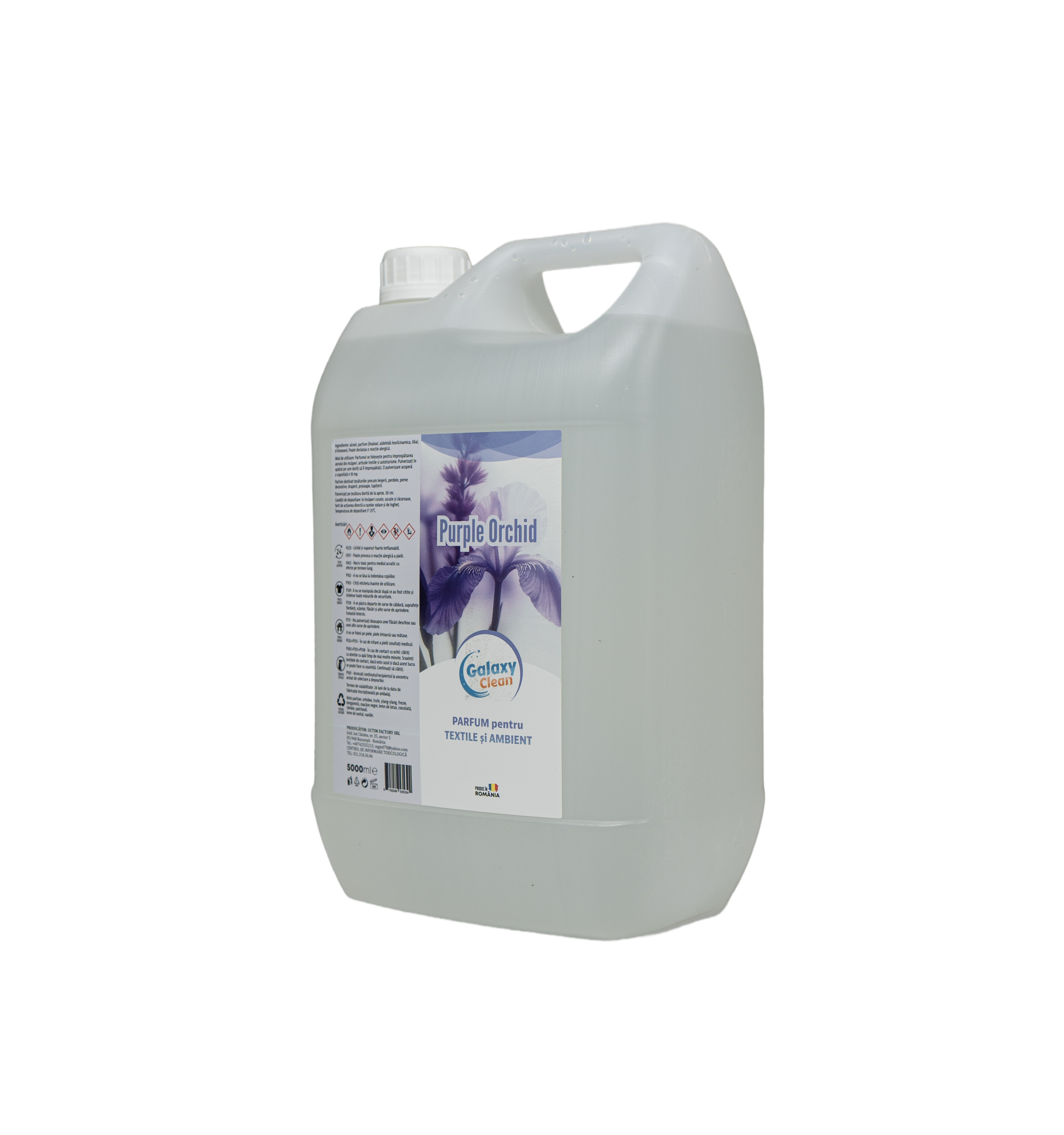 PARFUM PENTRU TEXTILE SI AMBIENT - PURPLE ORCHID, 5L