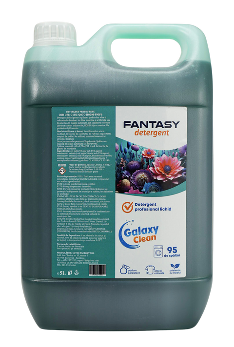 Detergent lichid de rufe Fantasy 5L