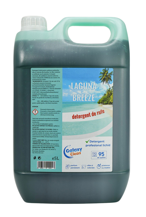 Detergent lichid de rufe Laguna Breeze 5L