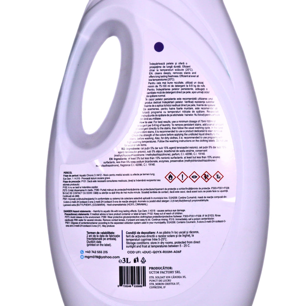 Detergent lichid de rufe White Musk 3L
