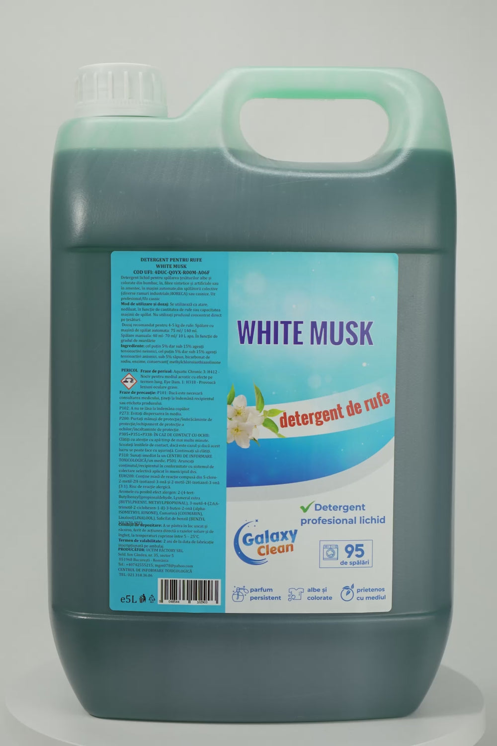 Detergent lichid de rufe White Musk 5L