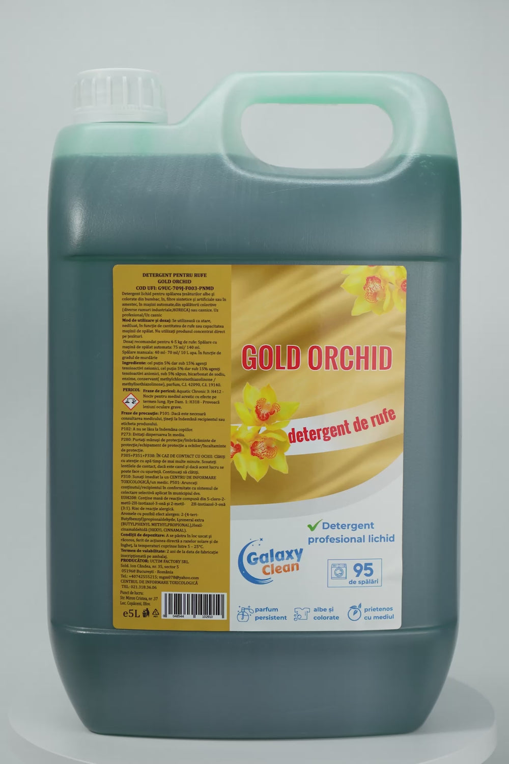 Detergent lichid de rufe Gold Orchid 5L
