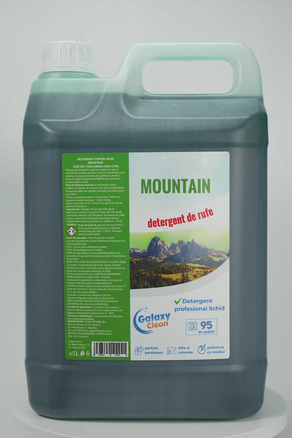 Detergent lichid de rufe Mountain 5L