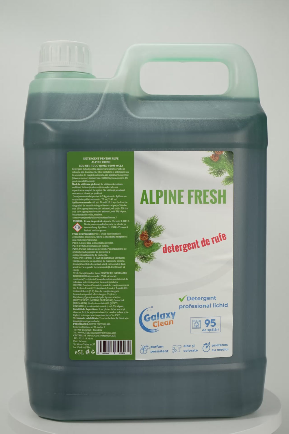 Detergent lichid de rufe Alpine Fresh 5L